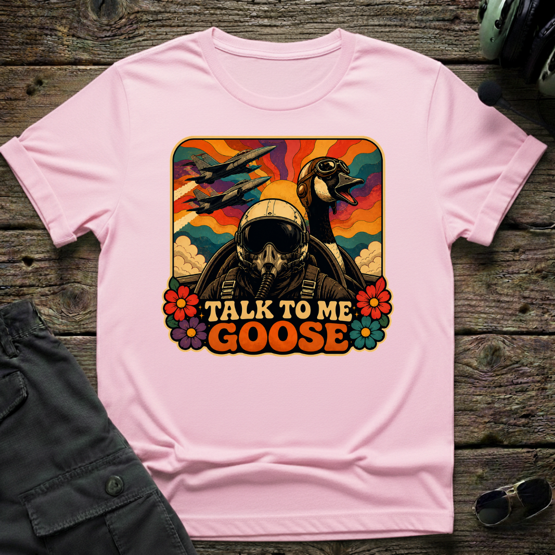 Psychedelic Goose T-shirt