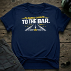 Cleared Direct To The Bar T-shirt — aviation t-shirt