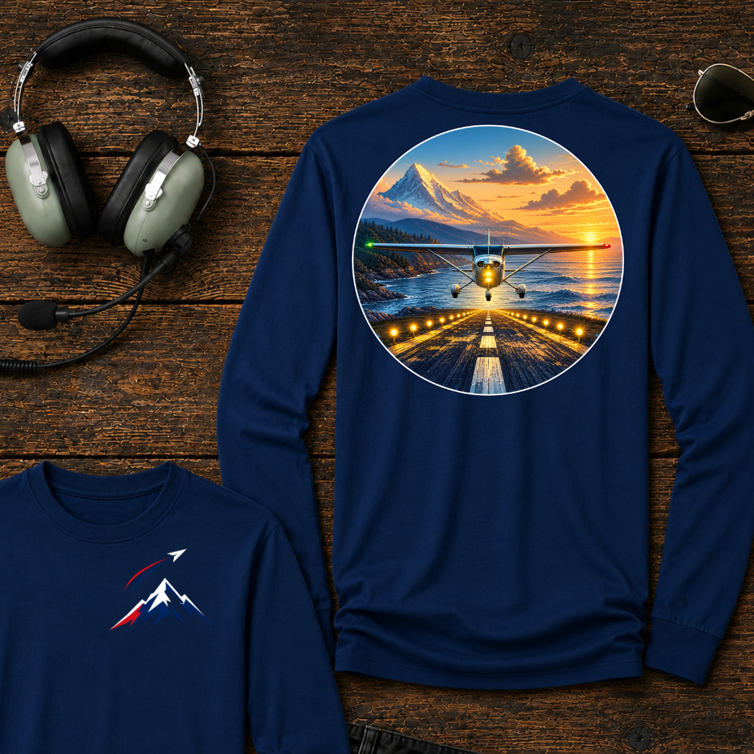 Coastal Cessna Long Sleeve — aviation apparel
