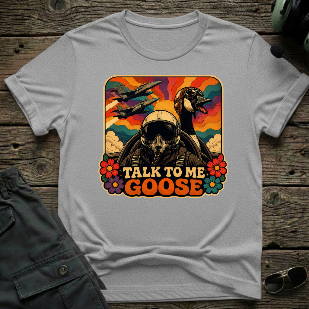 Psychedelic Goose T-shirt