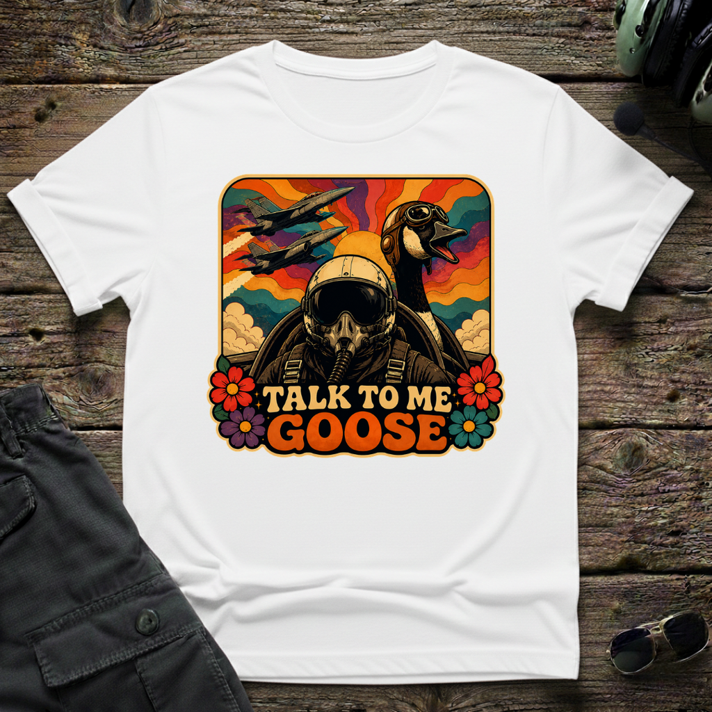 Psychedelic Goose T-shirt