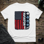 Aviator Flag T-shirt — aviation apparel
